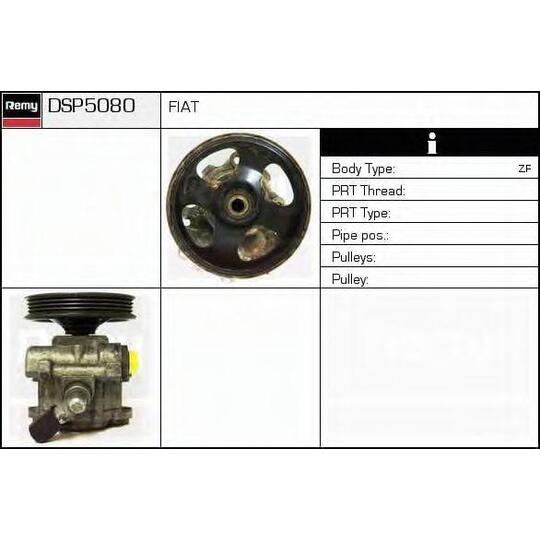 DSP5080 - Hydraulic Pump, steering system 
