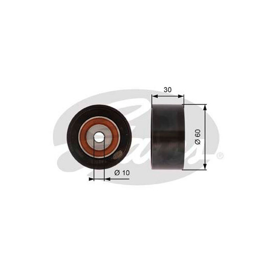 T42162 - Deflection/Guide Pulley, timing belt 