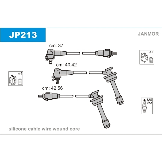 JP213 - Ignition Cable Kit 