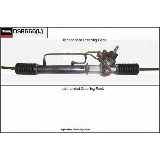 DSR666L - Steering Gear 