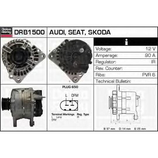 DRB1500 - Generaator 