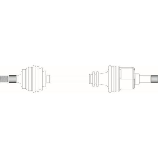 PE3007 - Drive Shaft 