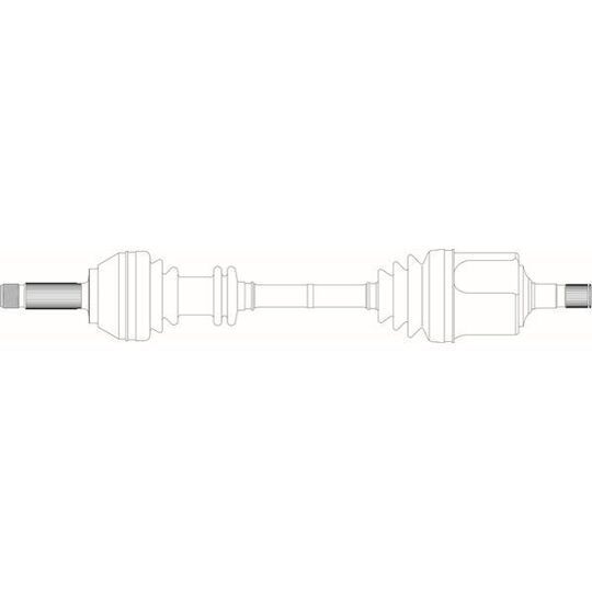 PE3149 - Drive Shaft 