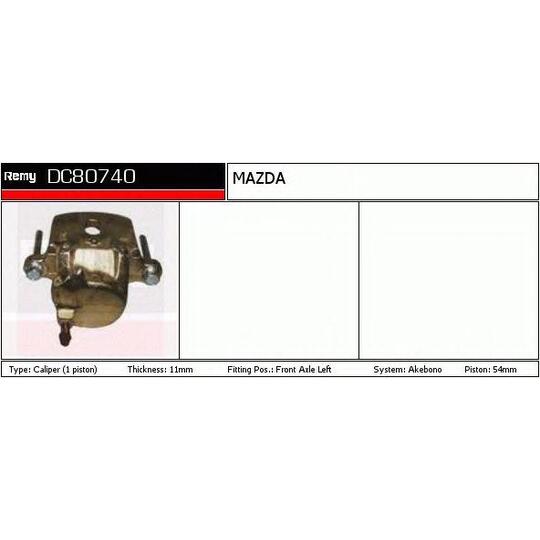 DC80740 - Brake Caliper 