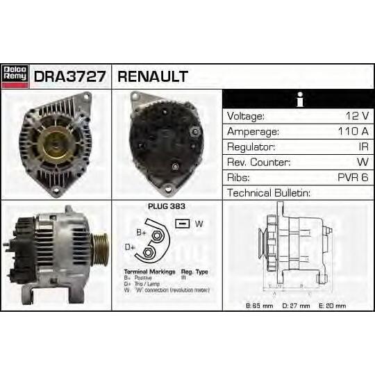 DRA3727 - Generaator 