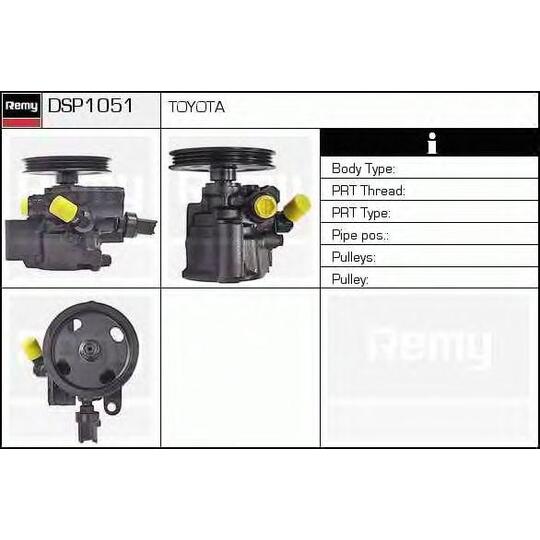 DSP1051 - Hydraulic Pump, steering system 