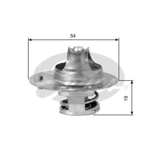 TH14282G1 - Thermostat, coolant 