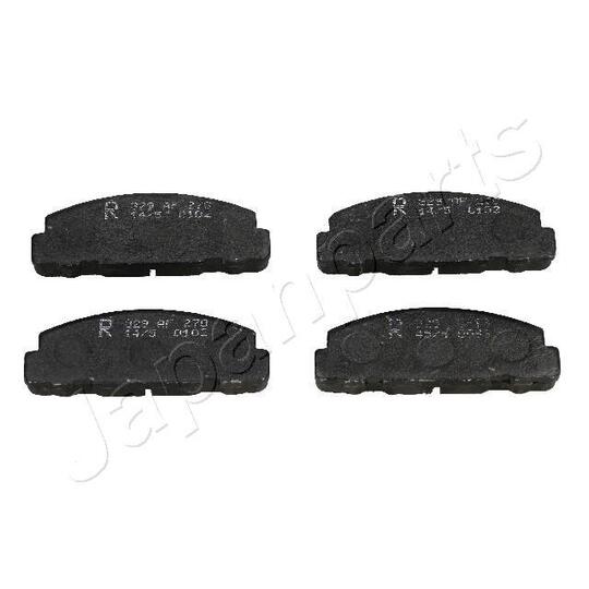 PA-604AF - Brake Pad Set, disc brake 