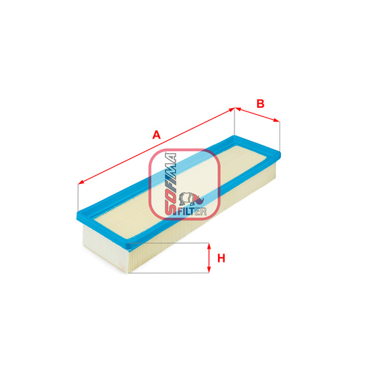 S 3262 A - Air filter 