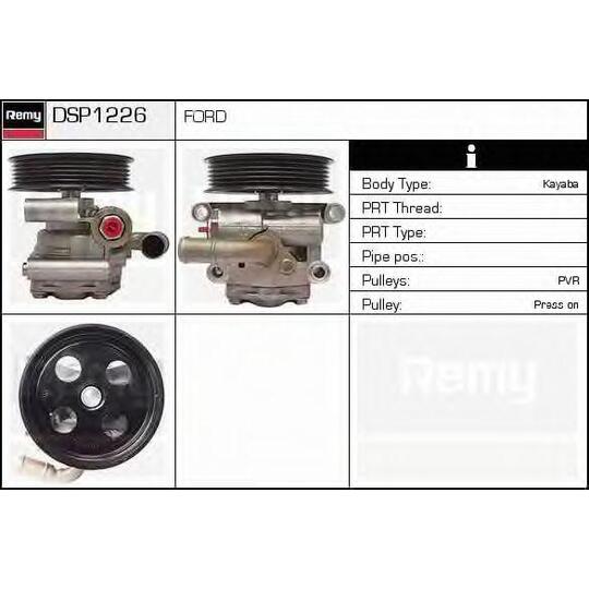 DSP1226 - Hydraulic Pump, steering system 