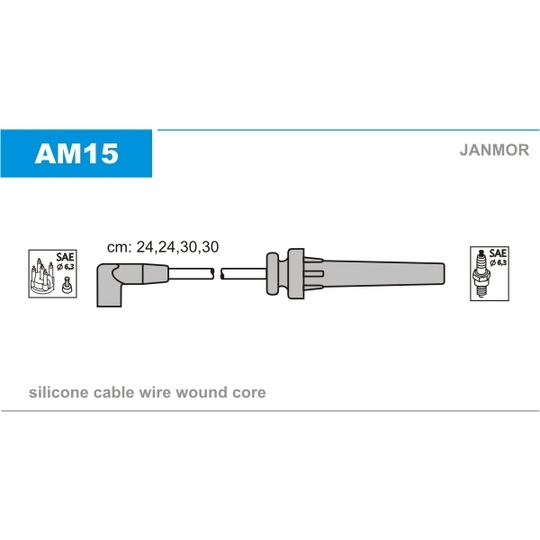 AM15 - Ignition Cable Kit 