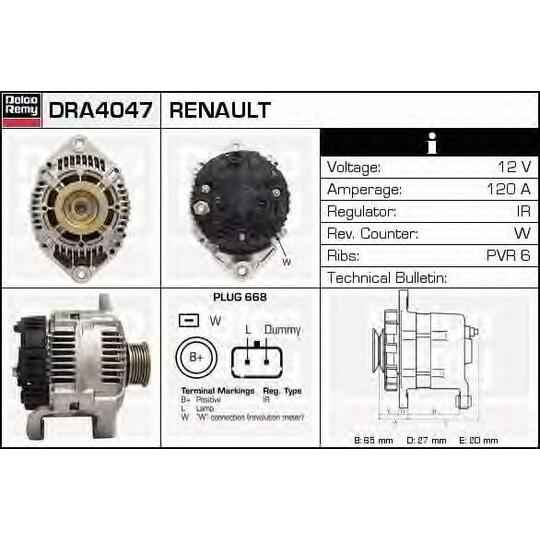 DRA4047 - Generator 