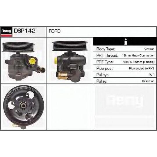 DSP142 - Hydraulic Pump, steering system 