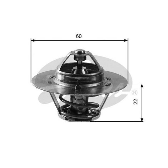 TH12488G1 - Thermostat, coolant 