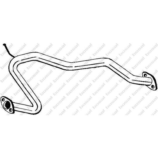 838-441 - Exhaust pipe 