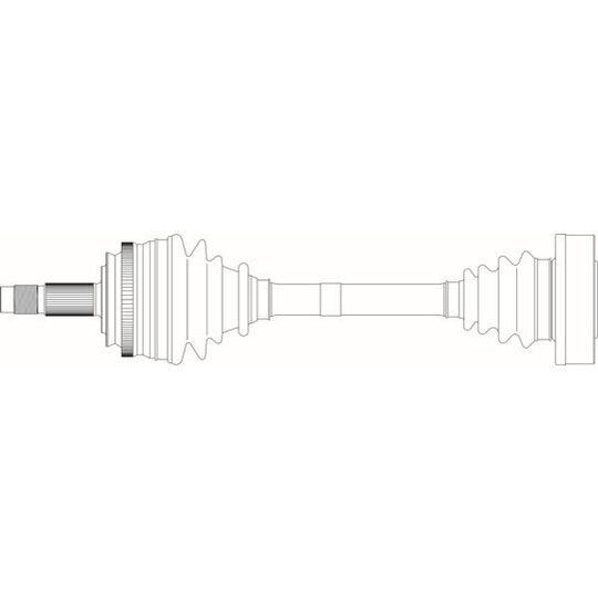 FI3137 - Drive Shaft 