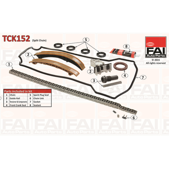 TCK152 - Timing Chain Kit 