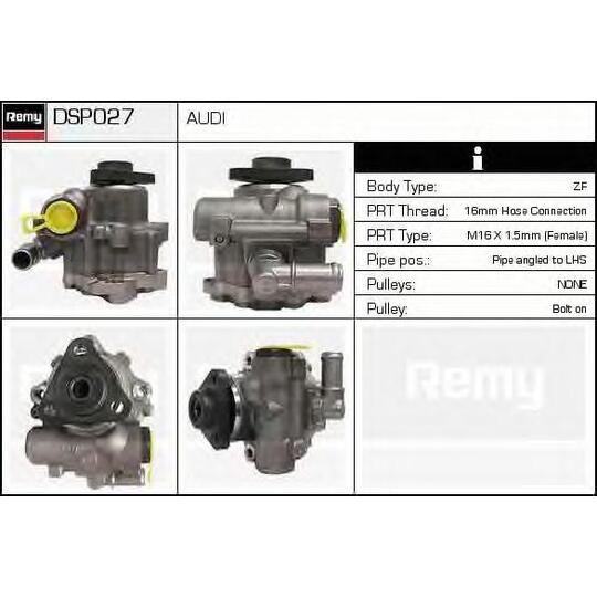 DSP027 - Hydraulic Pump, steering system 