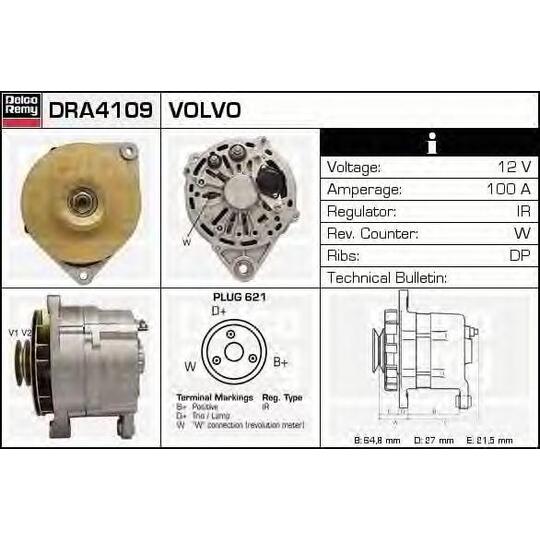 DRA4109 - Alternator 