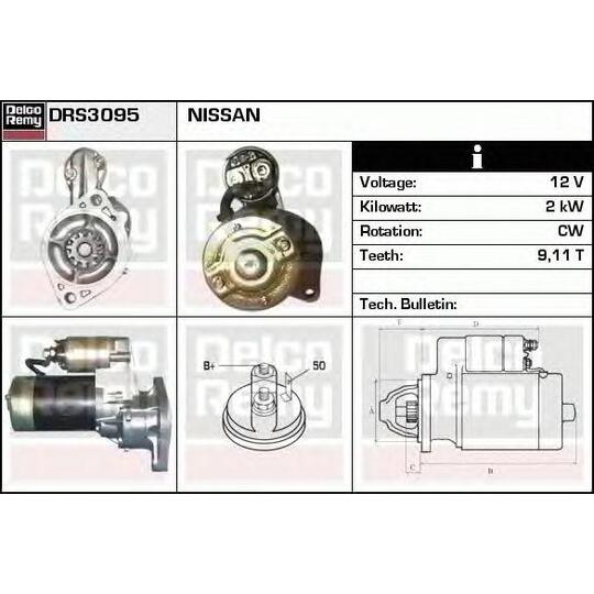 DRS3095 - Starter 