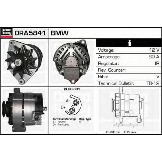 DRA5841 - Laturi 