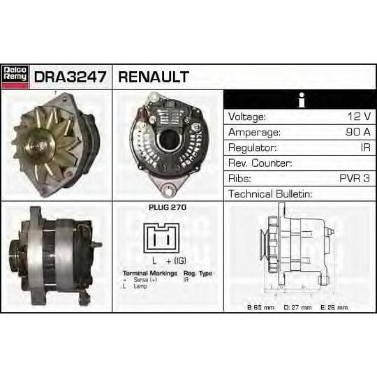 DRA3247 - Generaator 