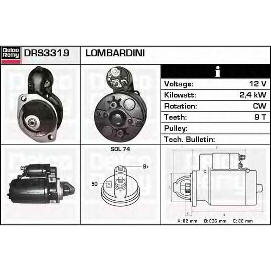 DRS3319 - Starter 