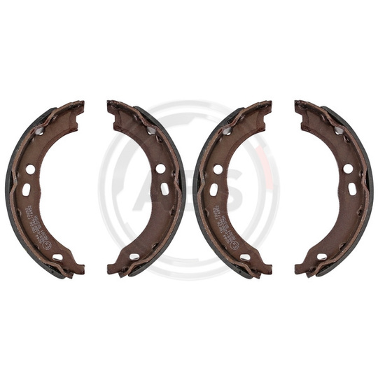 9244 - Brake Shoe Set, parking brake 