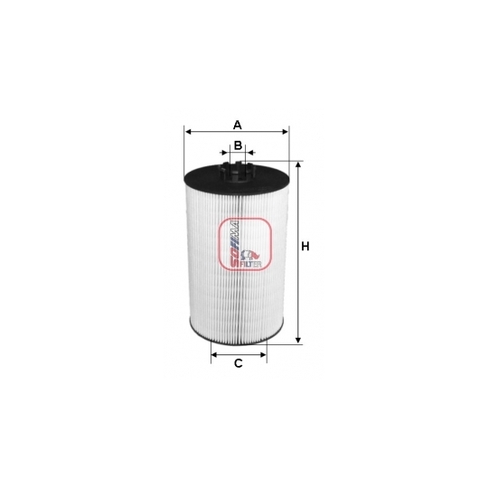 S 5097 PE - Oil filter 