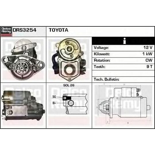 DRS3254 - Starter 