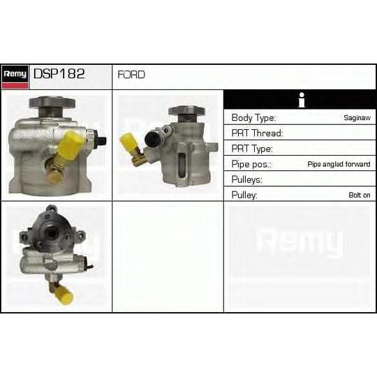 DSP182 - Hydraulic Pump, steering system 