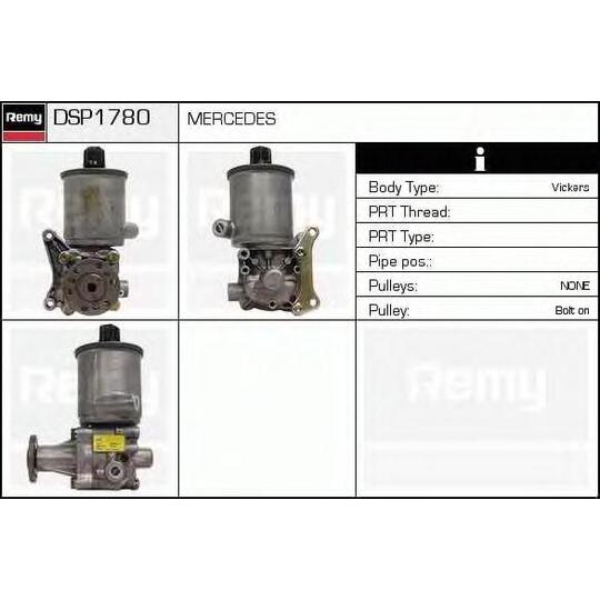 DSP1780 - Hydraulic Pump, steering system 