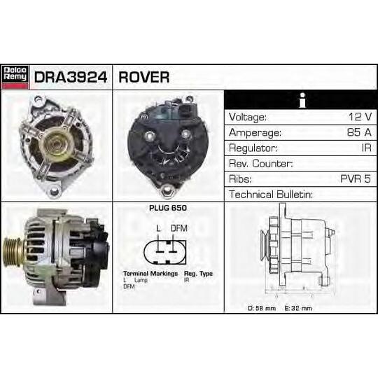 DRA3924 - Laturi 