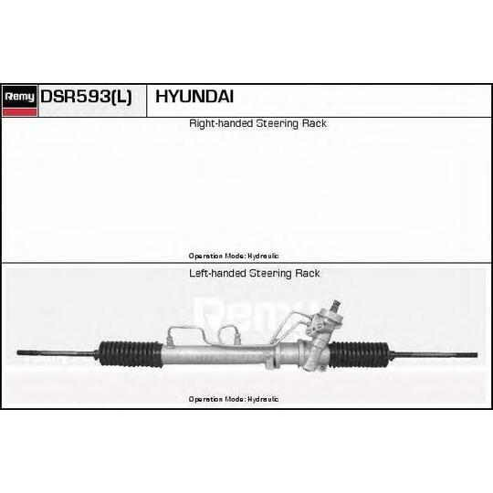 DSR593L - Steering Gear 