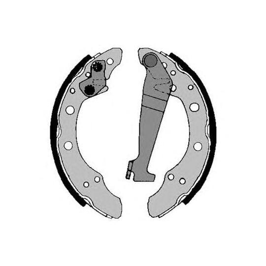 2410 - Brake Shoe Set 