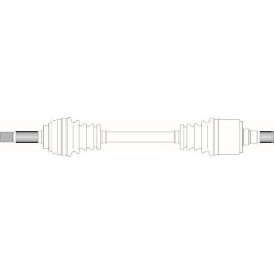 MT3062 - Drive Shaft 