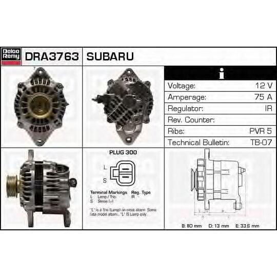 DRA3763 - Generaator 