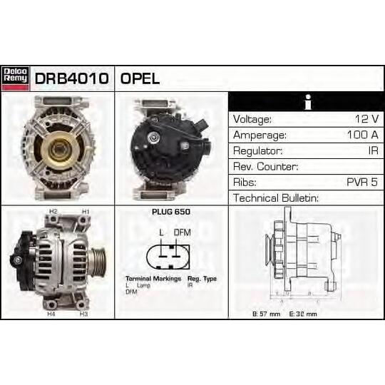 DRB4010 - Generaator 
