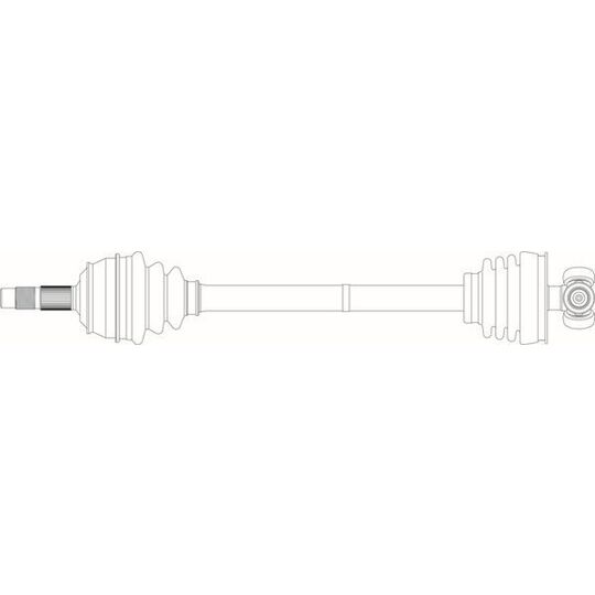 FI3336 - Drive Shaft 