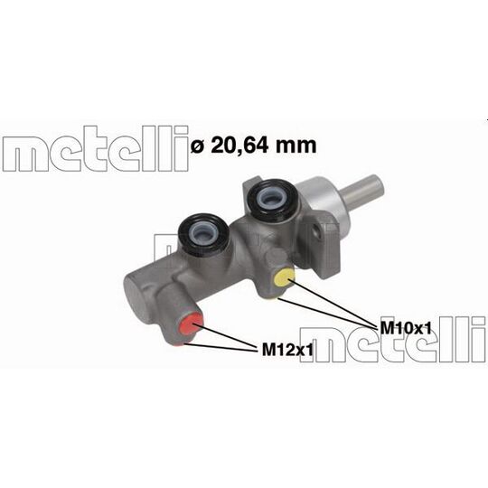 05-0696 - Brake Master Cylinder 