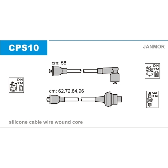 CPS10 - Ignition Cable Kit 