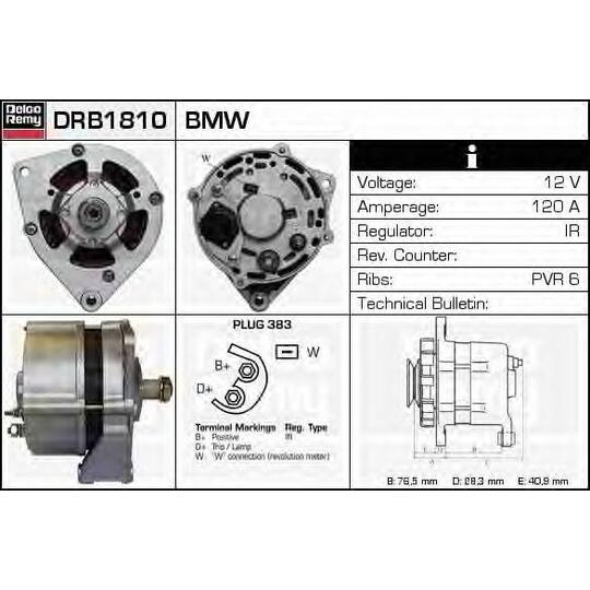 DRB1810 - Alternator 