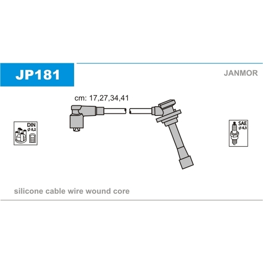 JP181 - Süütesüsteemikomplekt 