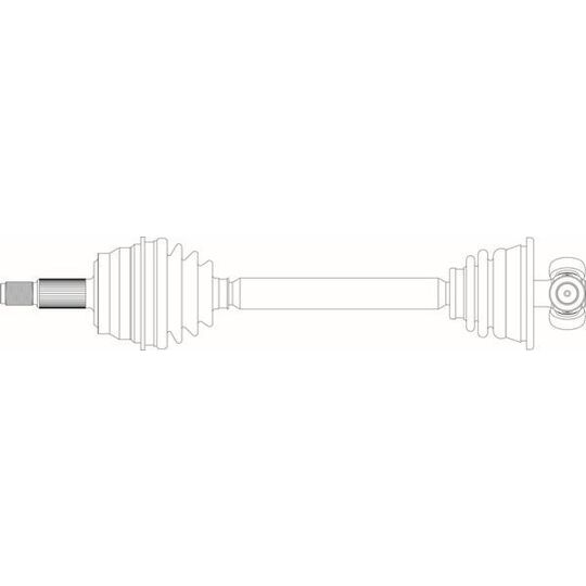 RE3225 - Drive Shaft 