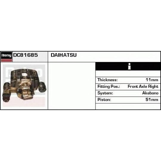 DC81685 - Brake Caliper 