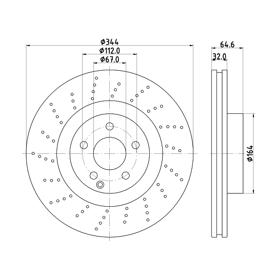 MDC2251 - Brake Disc 