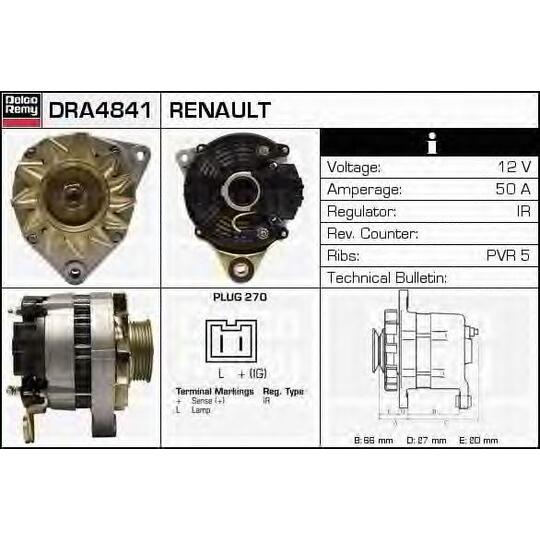 DRA4841 - Generaator 