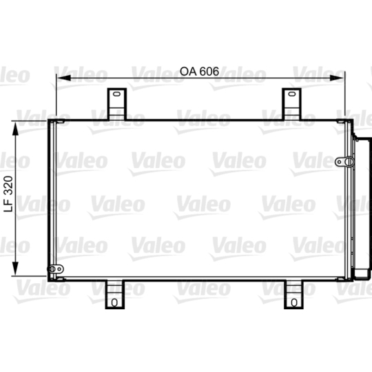 814215 - Condenser, air conditioning 