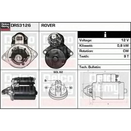 DRS3126 - Starter 