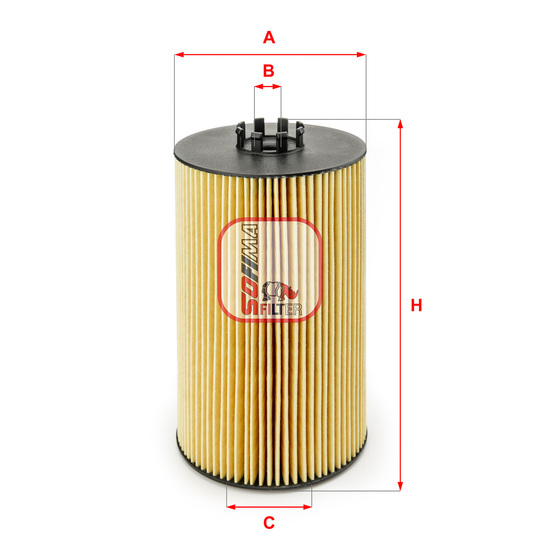 S 5046 PE - Oil filter 